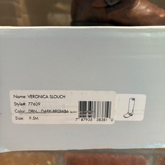 Frye Women's Veronica Slouch Boots Size 9.5 Brown - Picture 5 of 6